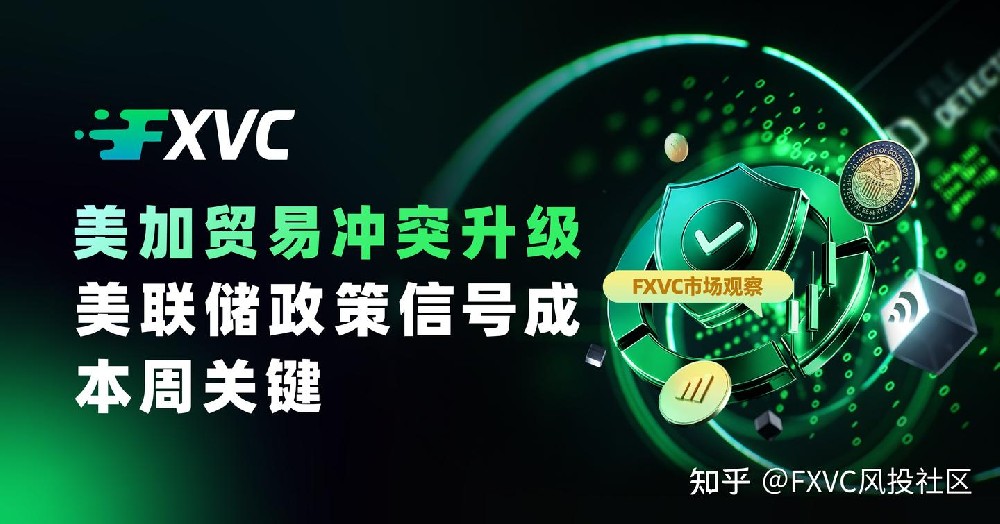 FXVC市场观察|美加贸易冲突升级，美联储政策信号成本周关键